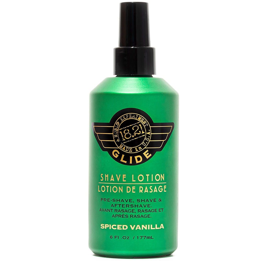 18.21 Man Made Shave Glide Lotion Spiced Vanilla 177 ml