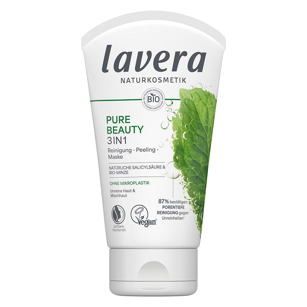 Lavera PURE BEAUTY 3IN1 REINIGUNG 125 ml