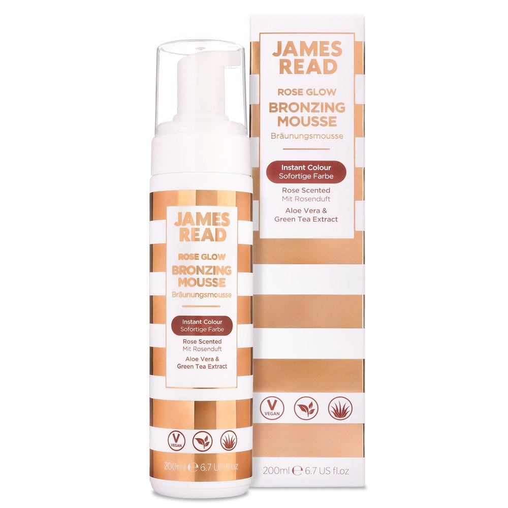 James Read Rose Glow Bronzing Mousse 210 ml