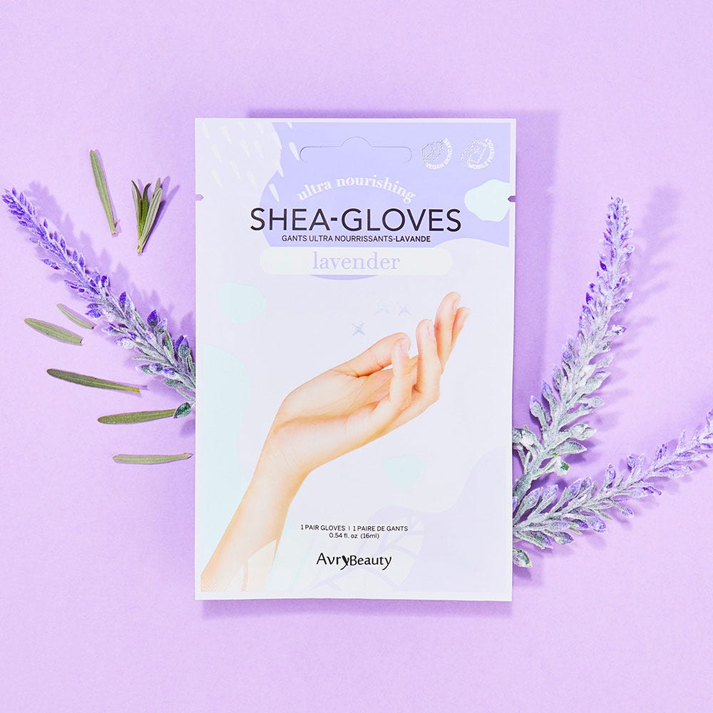 avrybeauty Ultra Nourishing Shea-Gloves Lavender