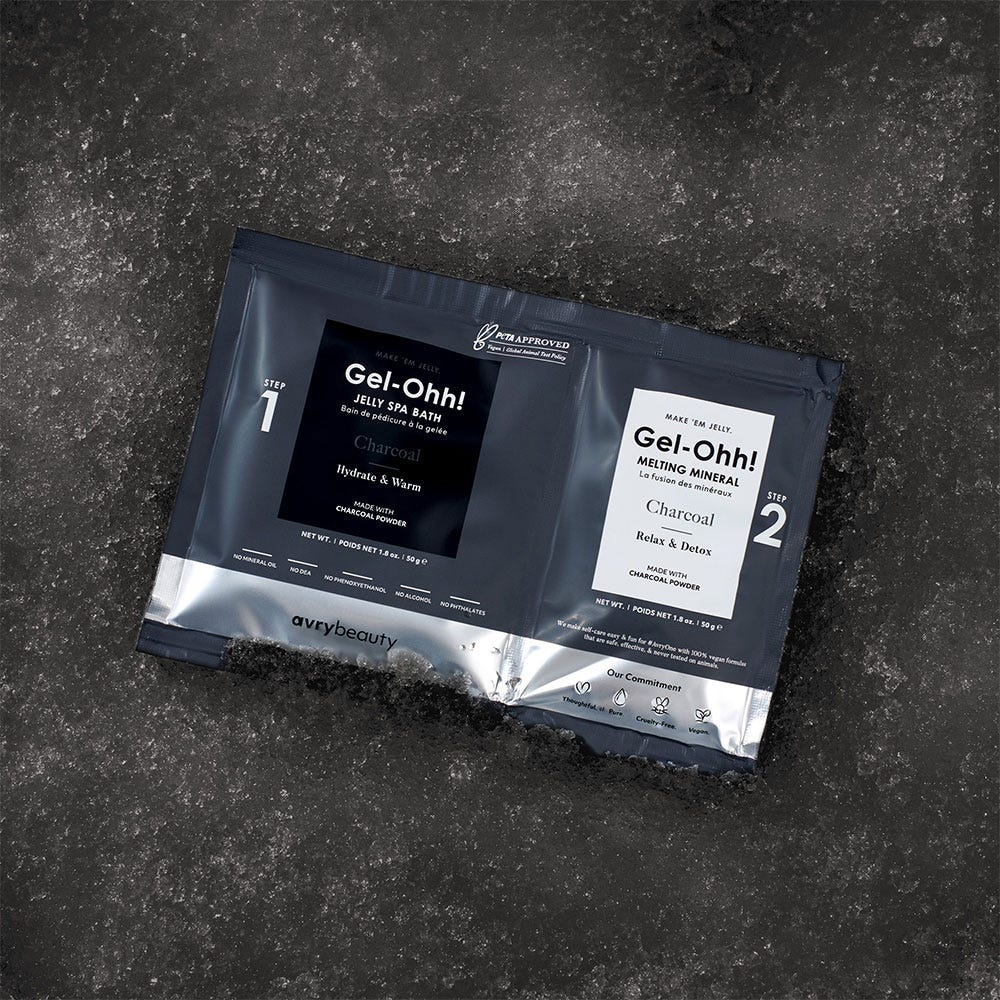 AvryBeauty Gel-Ohh! Jelly Spa Bath Charcoal