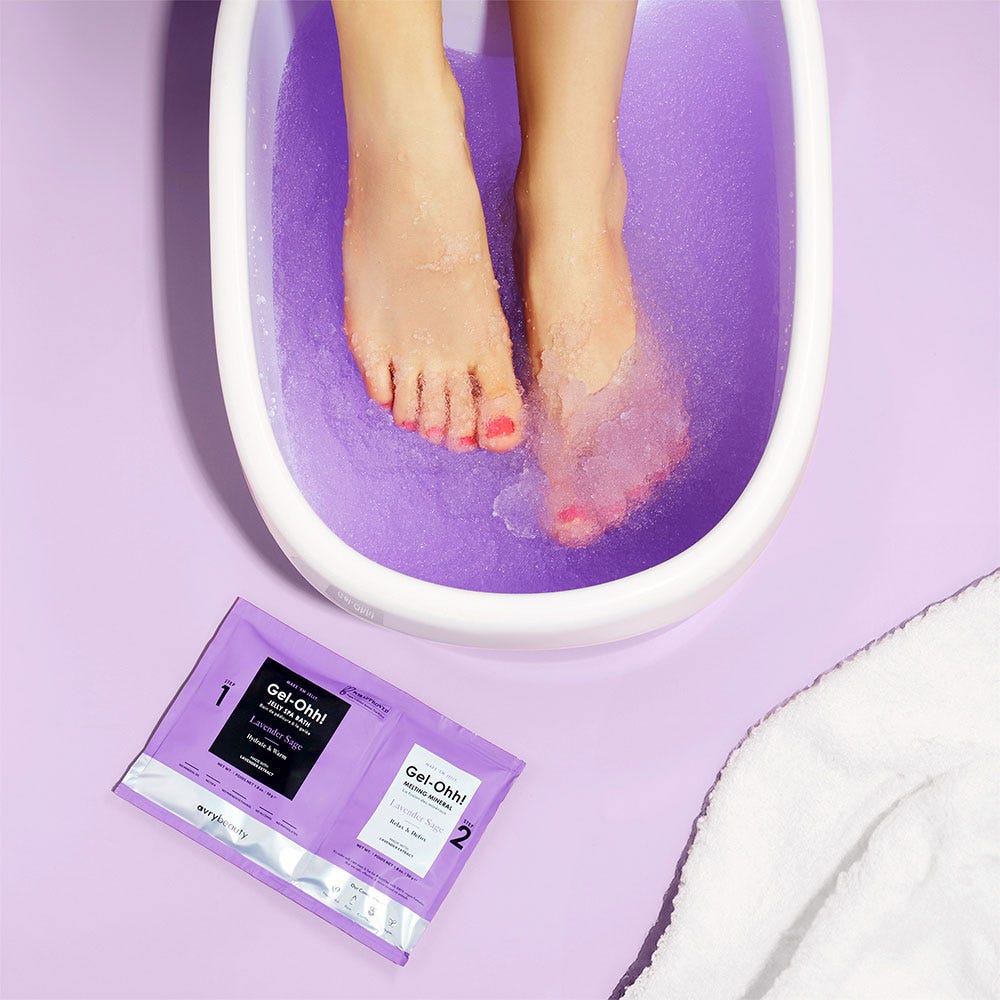 AvryBeauty Gel-Ohh! Jelly Spa Bath Lavender Sage
