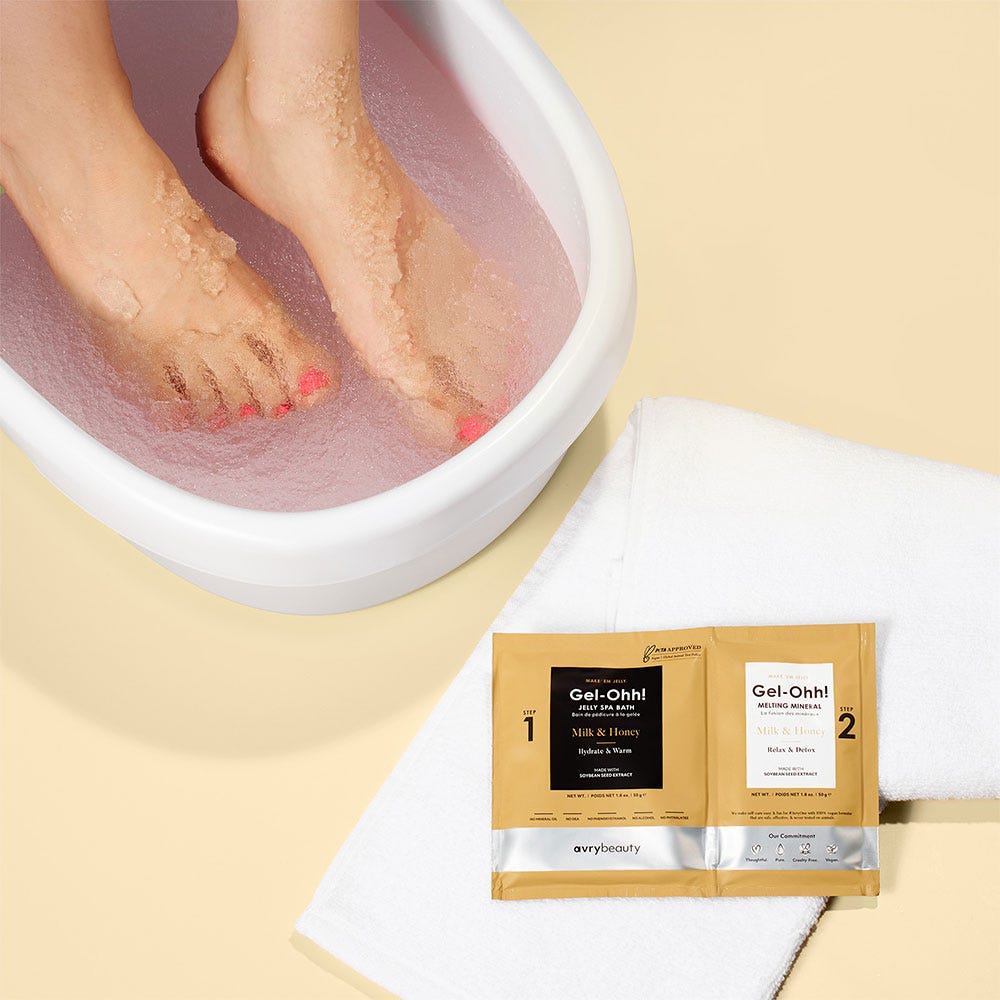 AvryBeauty Gel-Ohh! Jelly Spa Bath Milk & Honey