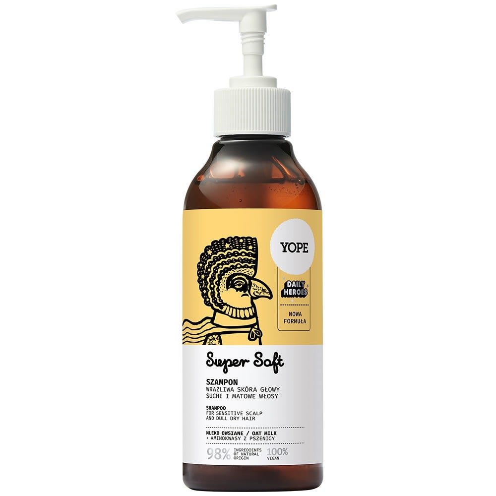 YOPE DAILY HEROES SOFT Shampoo Oat Milk 300 ml