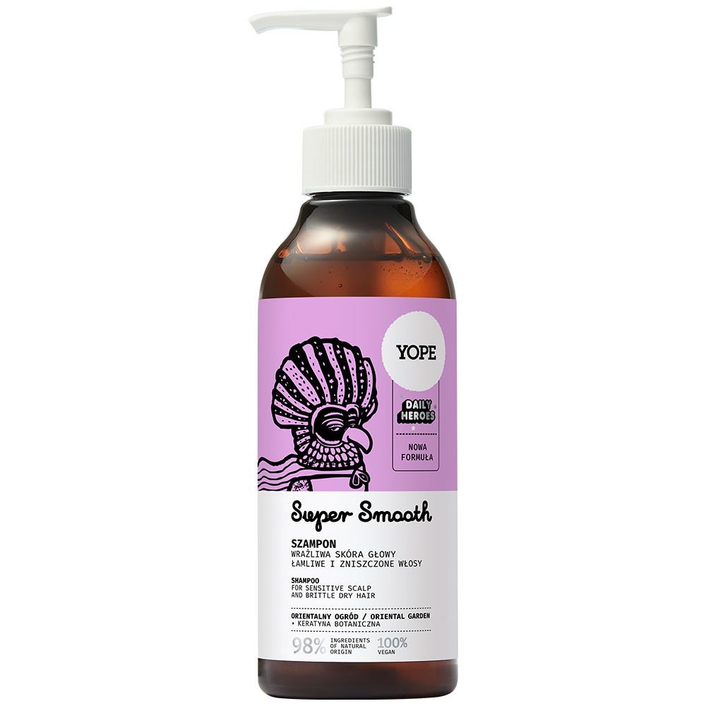 YOPE DAILY HEROES SMOOTH Shampoo Oriental Garden 300 ml
