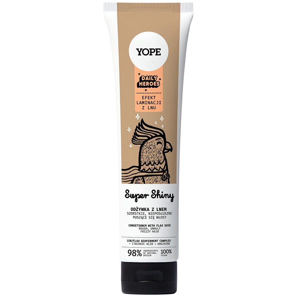 YOPE DAILY HEROES SUPER SHINY Conditioner With Linen 170 ml