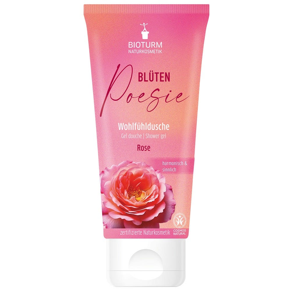 BIOTURM Wohlfühldusche Rose 200 ml