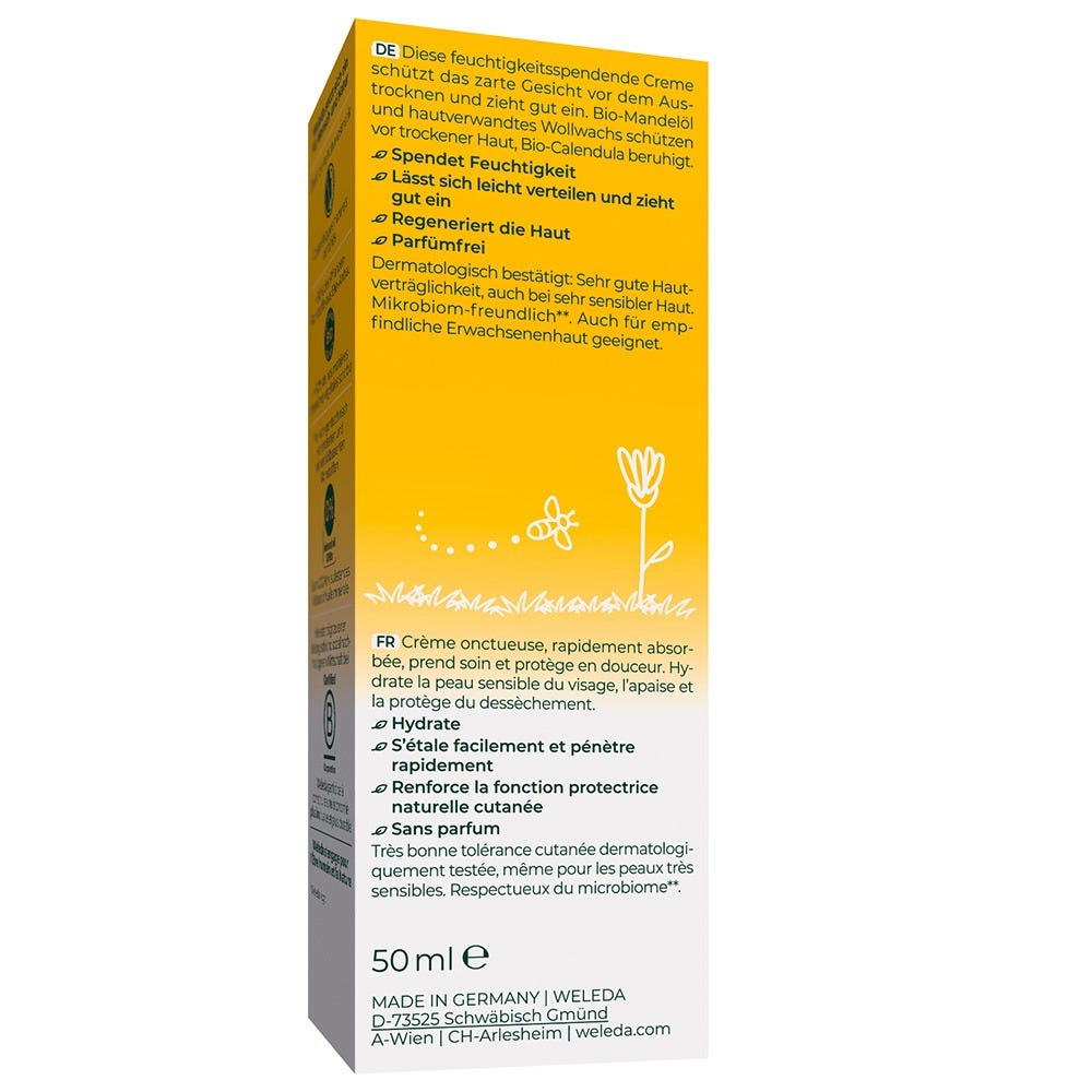 Weleda Calendula Gesichtscreme Parfümfrei 50 ml