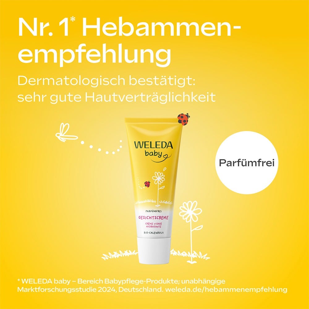 Weleda Calendula Gesichtscreme Parfümfrei 50 ml