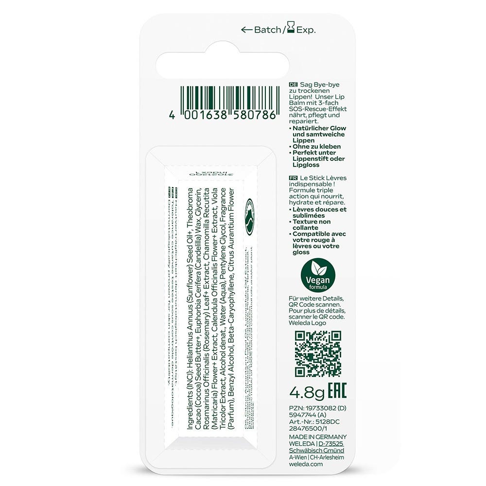 Weleda Skin Food Lip Balm 4,8 g