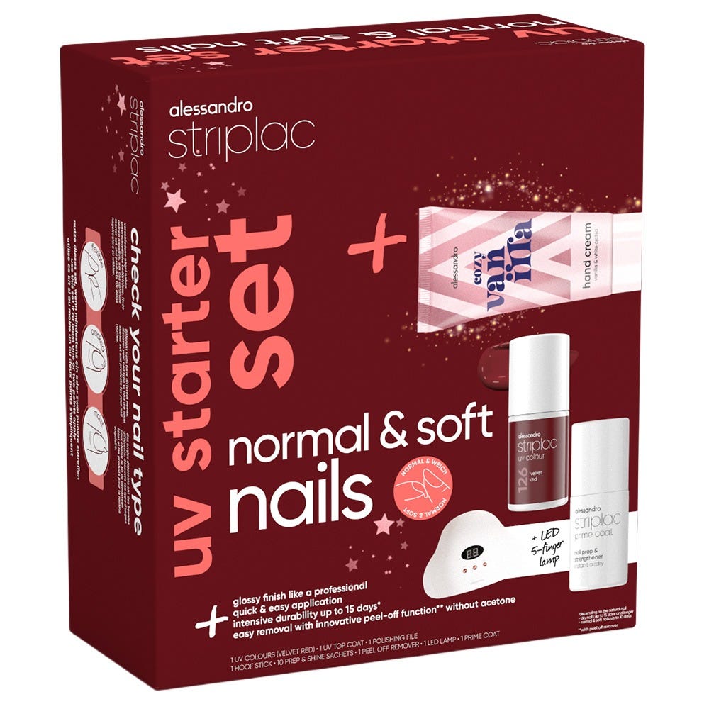 alessandro Striplac Normal & Soft UV-Starter Set 