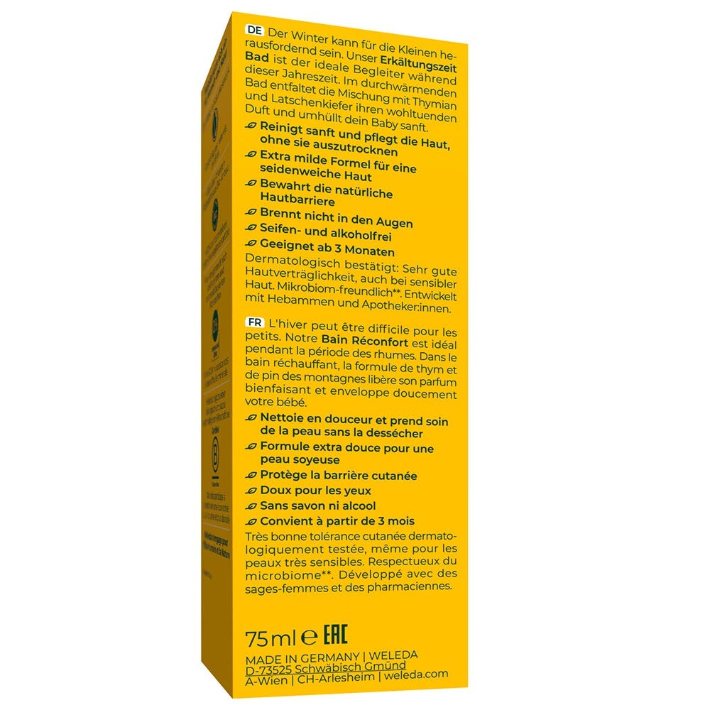 Weleda Calendula Erkältungszeit Bad 75 ml