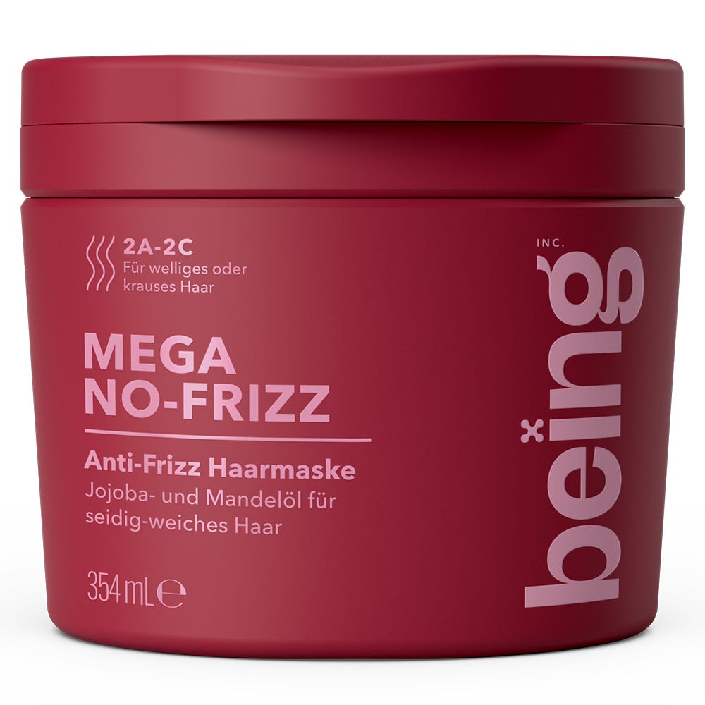 being MEGA NO-FRIZZ Anti-Frizz Haarmaske 354 ml