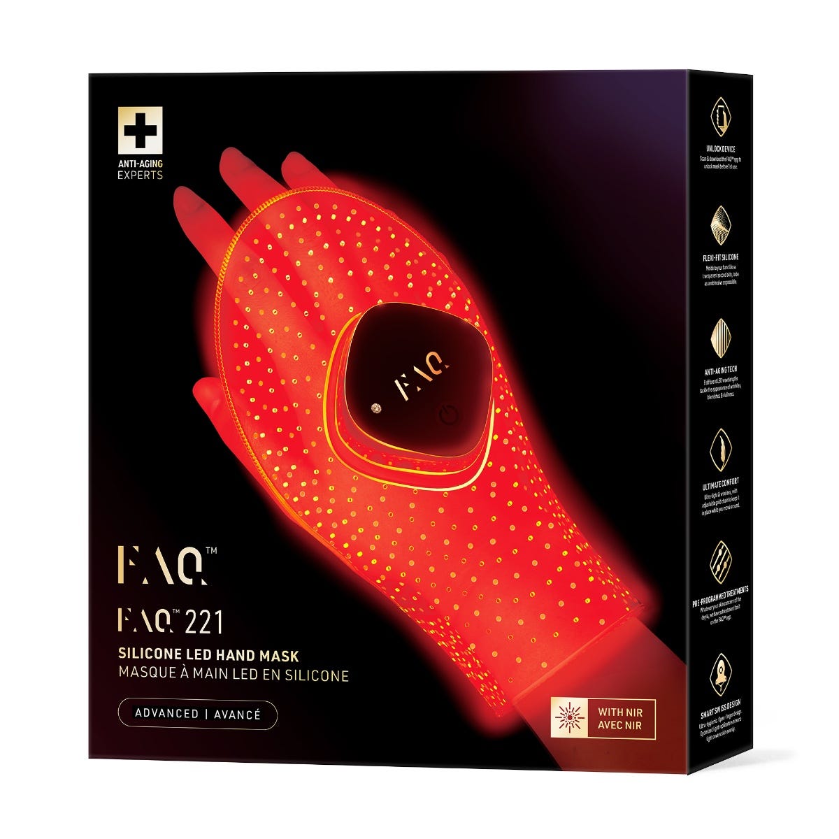 FAQ Swiss 221 Silicone LED Hand Mask