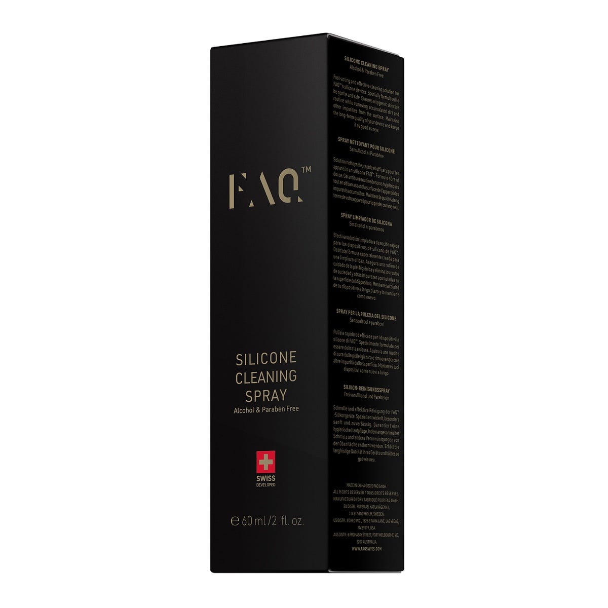 FAQ Swiss Silicone Cleaning Spray 60 ml