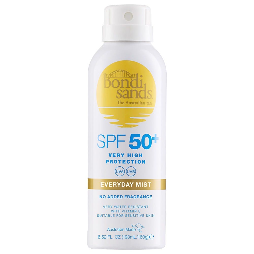 Bondi Sands SPF50+ Everyday Aerosol Mist Spray 160 g
