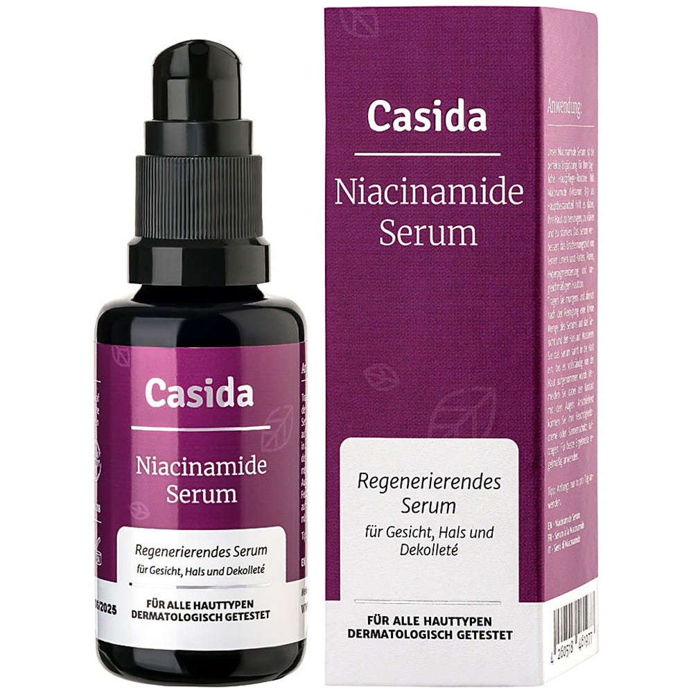 Casida Niacinamide Serum mit Hyaluron 30 ml