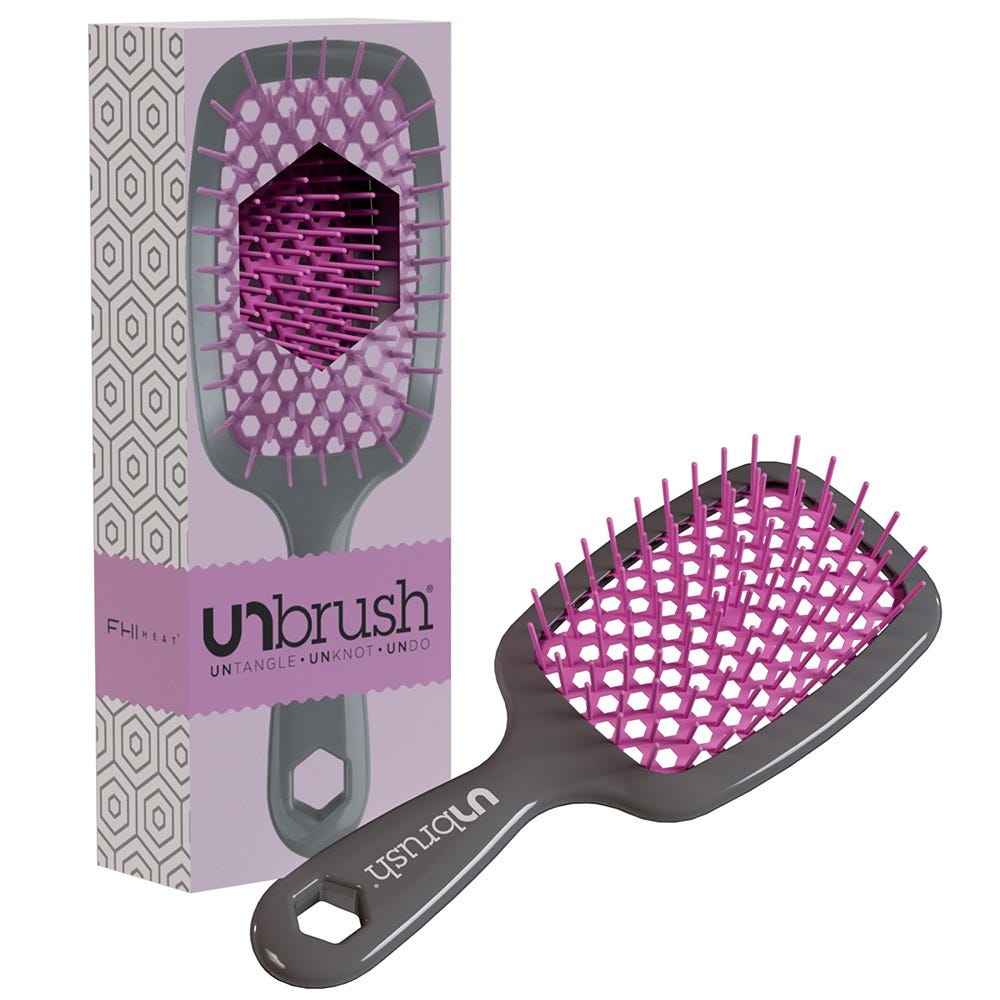 UNbrush Detangling Hair Brush Orchid