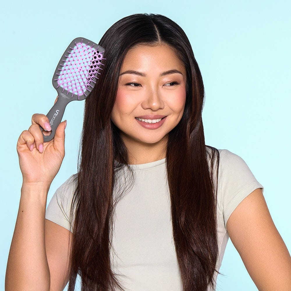 UNbrush Detangling Hair Brush Orchid