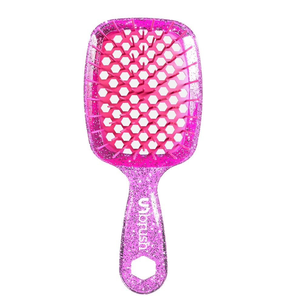 UNbrush Detangling Hair Brush Mini Rose Quartz
