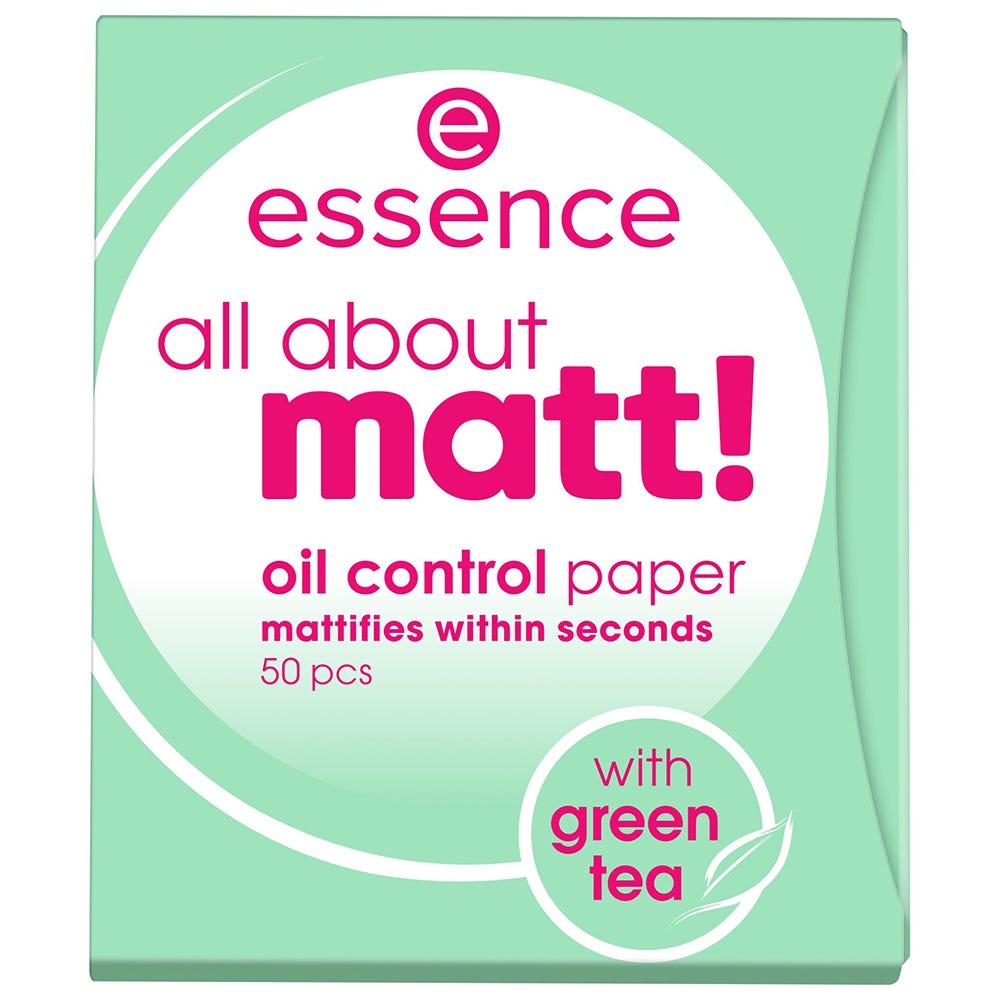 essence all about matt! oil control paper 12 g