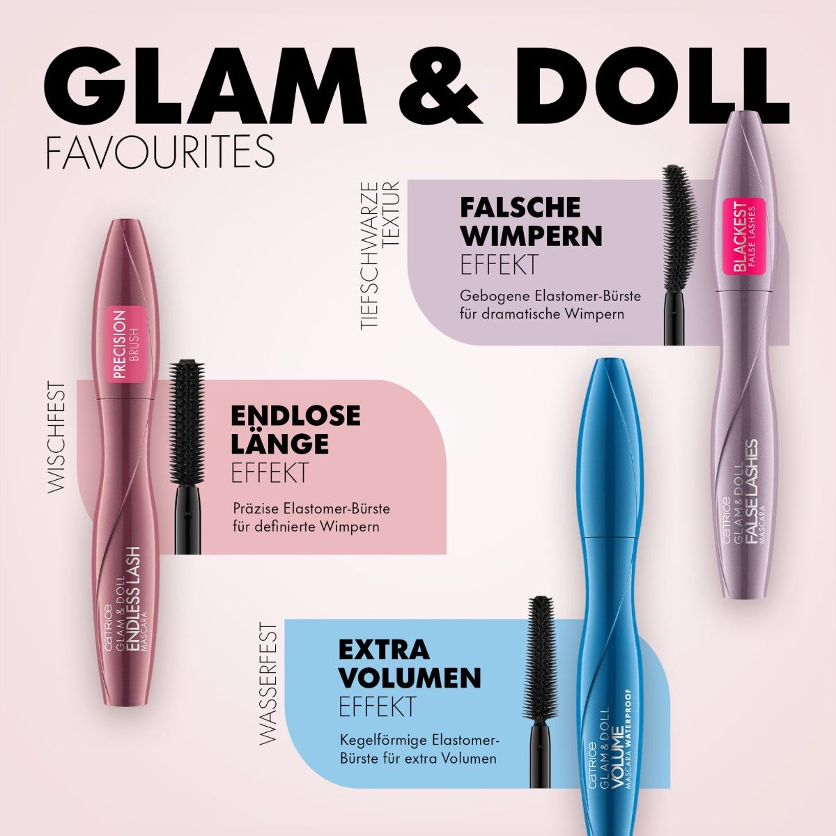 Catrice Glam & Doll Volume Mascara Waterproof 27 g