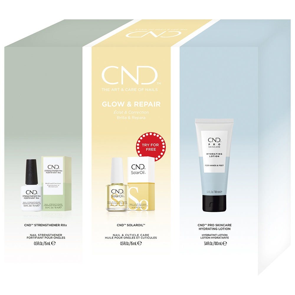 CND Glow & Repair Trio Kit