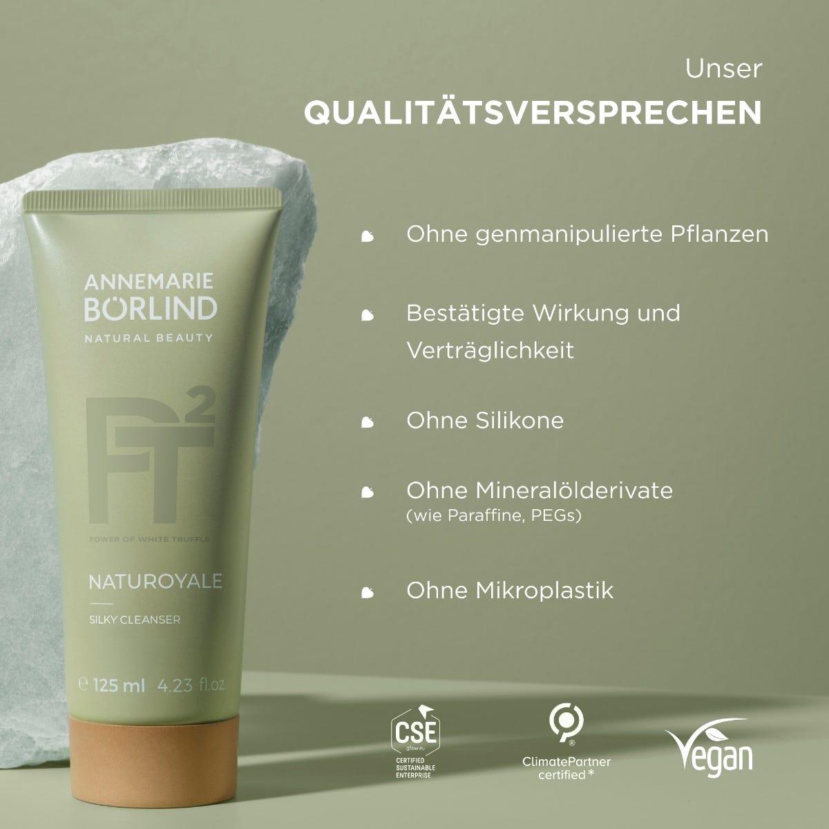 ANNEMARIE BÖRLIND NATUROYALE Silky Cleanser 125 ml