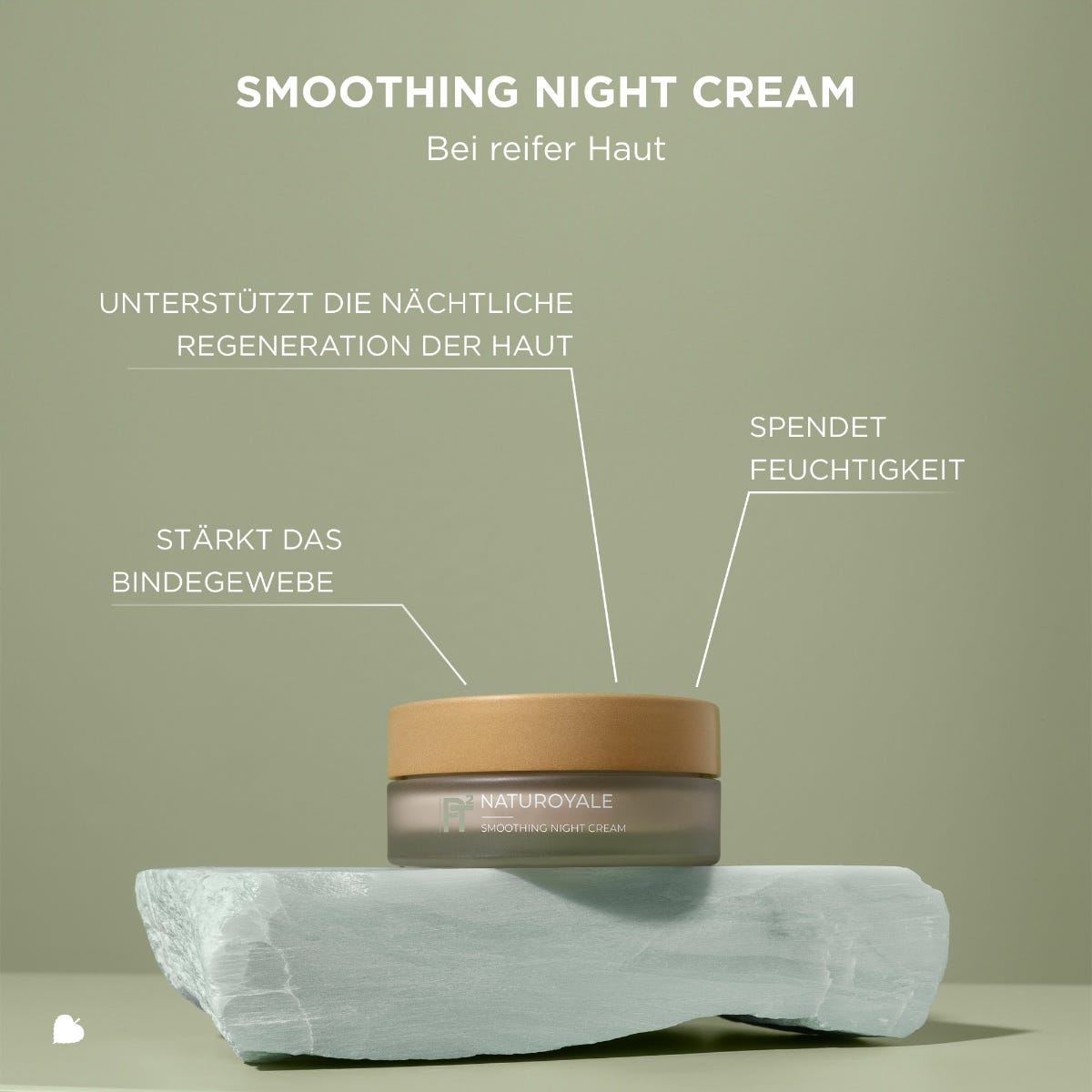 ANNEMARIE BÖRLIND NATUROYALE Smoothing Night Cream 50 ml