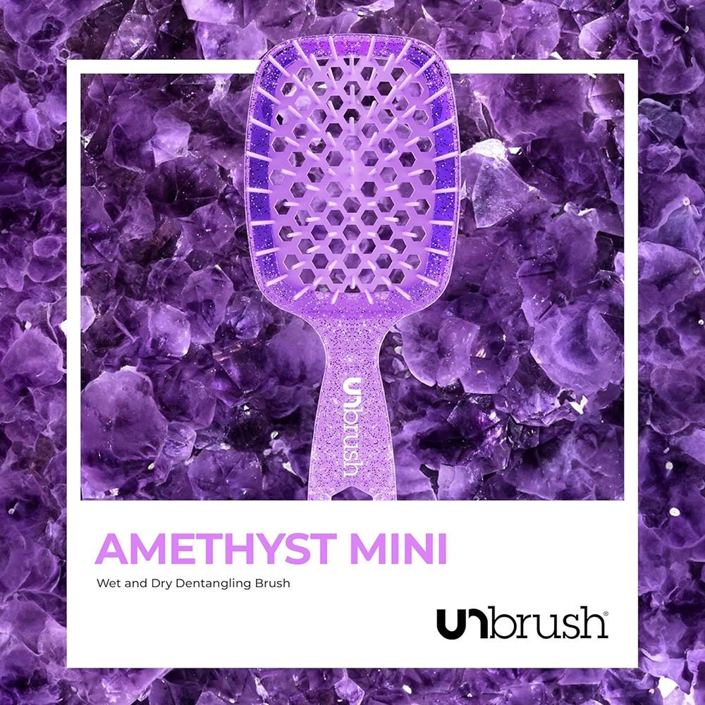 UNbrush Glitter Duo Set Amethyst Lavender