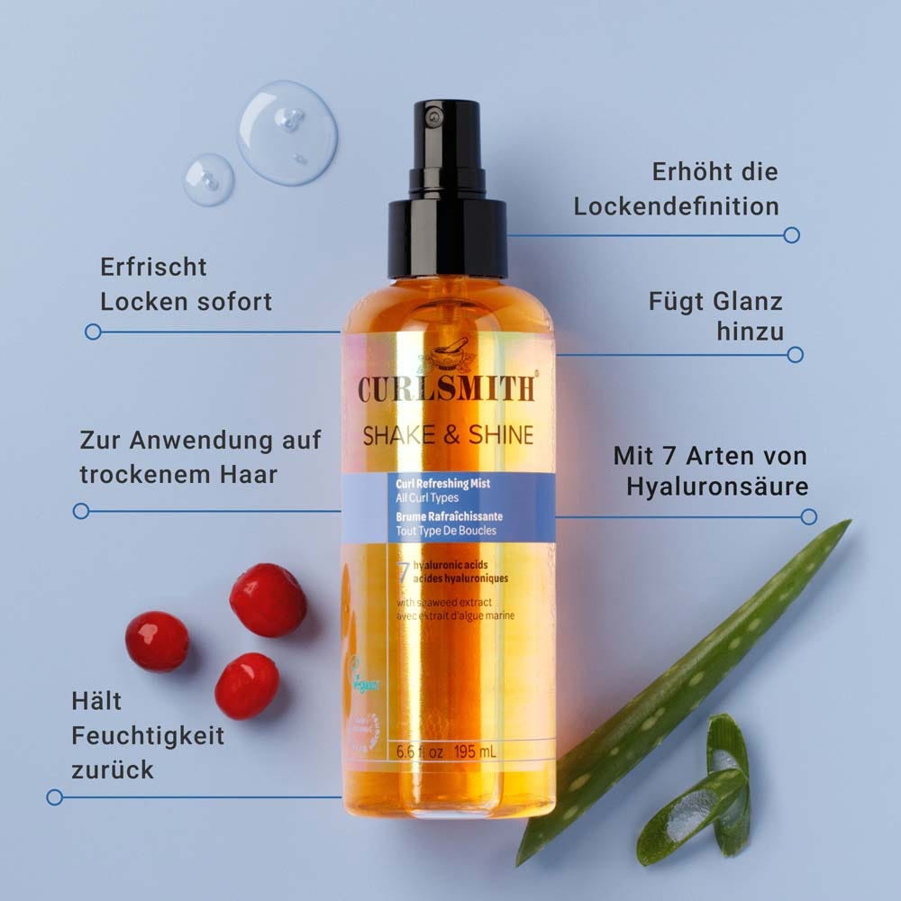 CURLSMITH Shake & Shine Curl Refreshing Mist 195 ml