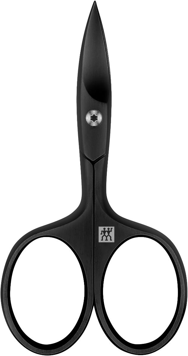 Zwilling Nagelpflege-Set 3-tlg. Maniküre Pediküre Set 3tlg. mit Nagelschere schwarz