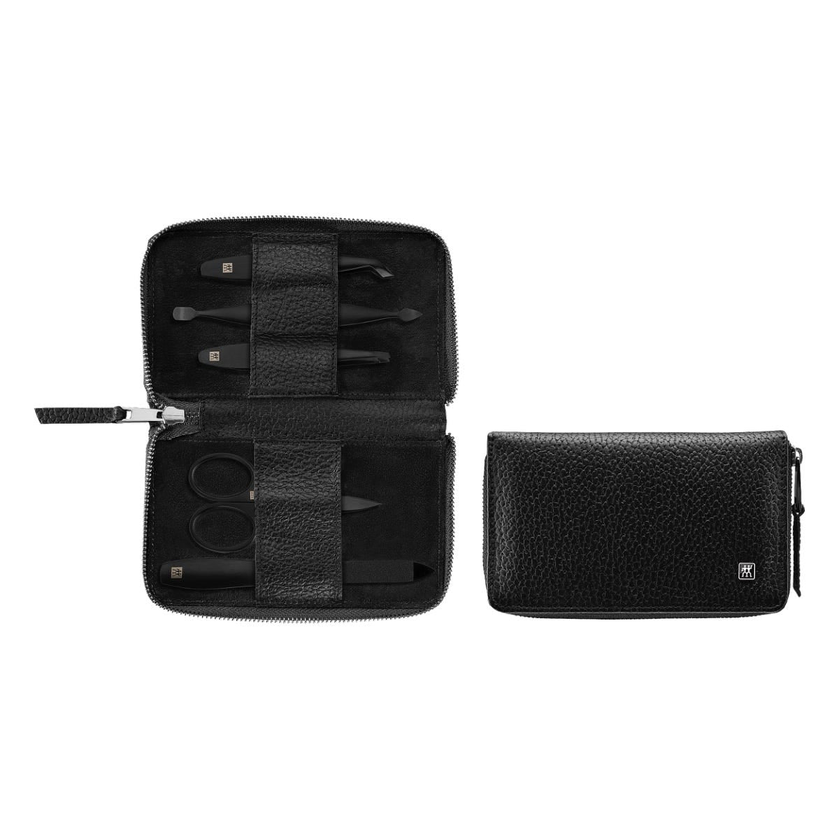 Zwilling Maniküre Pediküre Set 5 tlg. mit Nagelschere schwarz