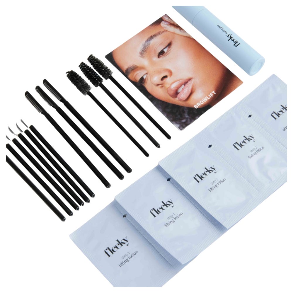 fleeky Browlift Kit mit Styling Glue & After Care Booster