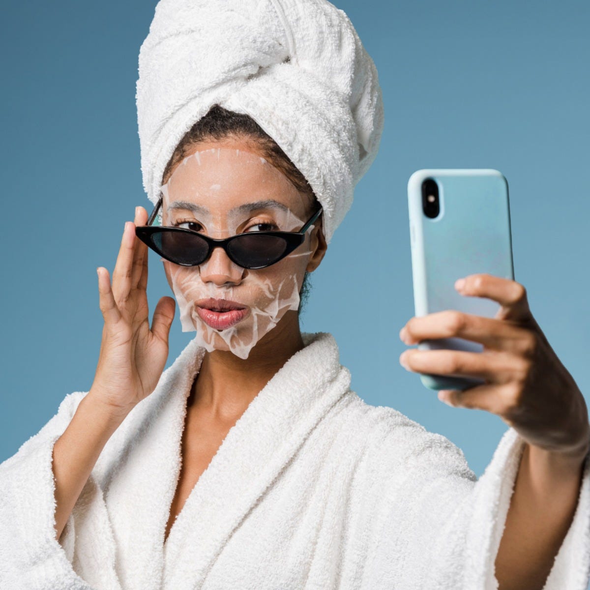 fleeky Sheet Mask Biobotox 5 Stück + Roller