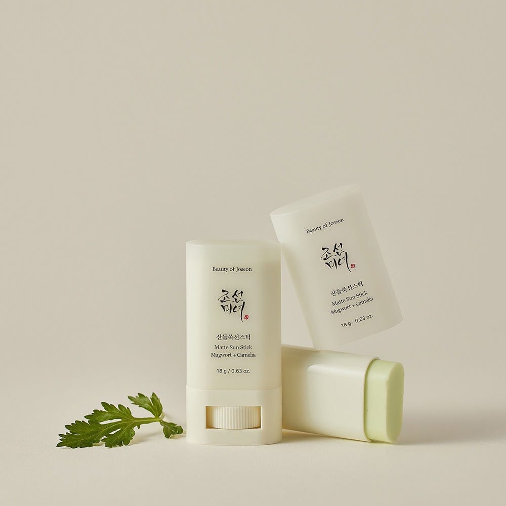 Beauty of Joseon Matte Sun Stick: Mugwort + Camilia (SPF) 18 g