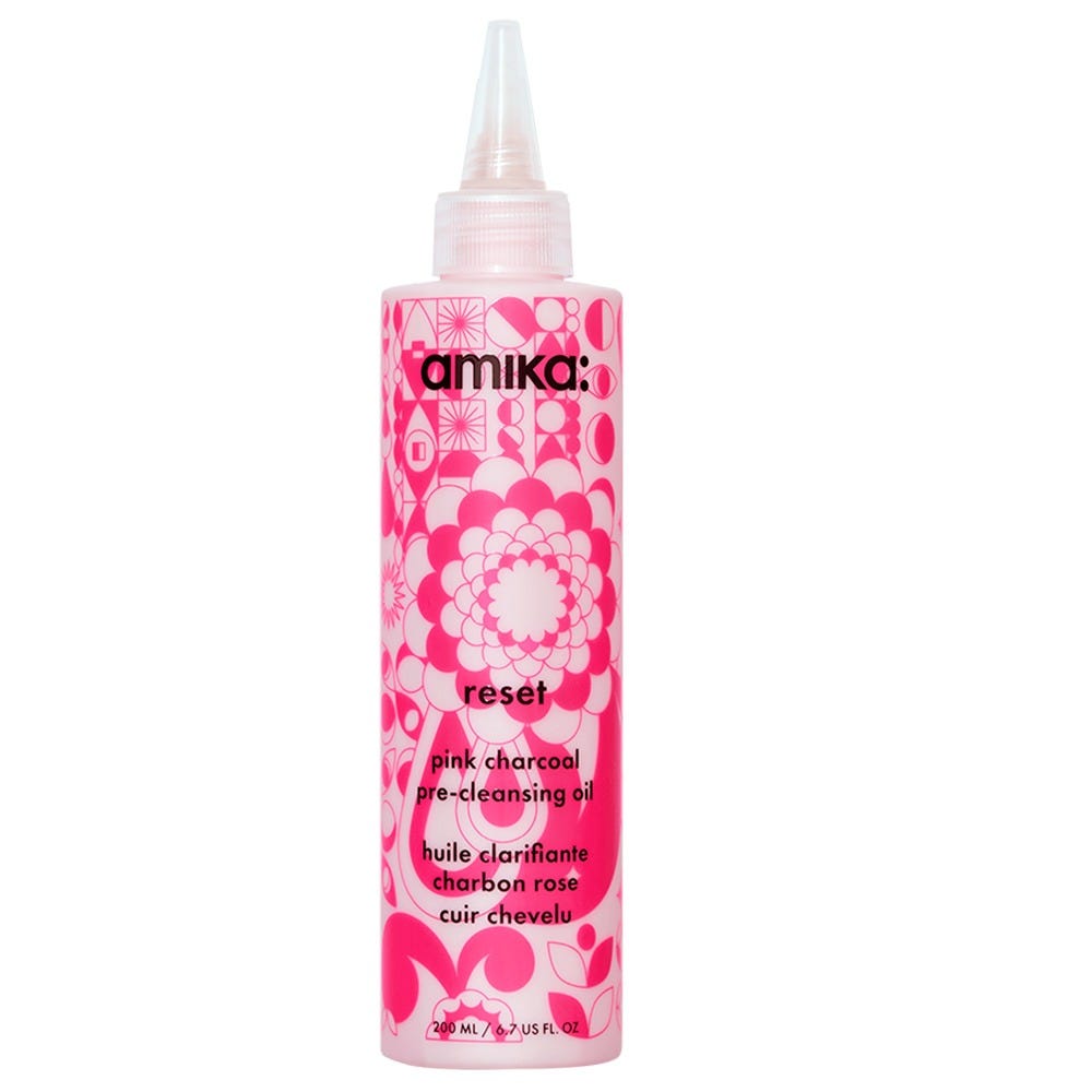 Amika Reset Pink Charcoal Scalp Cleans Oil 200 ml