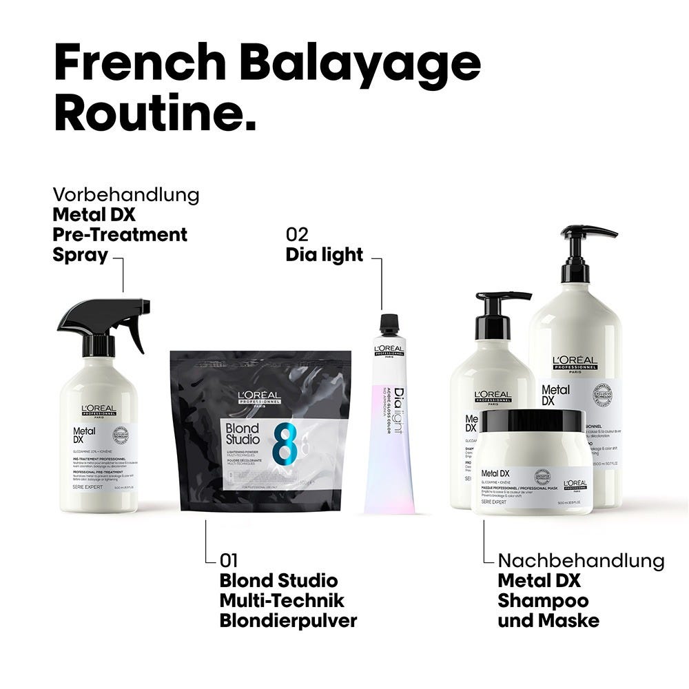L'Oréal Professionnel Paris Blond Studio Multi-Technik Blondierungspulver 8 500 g