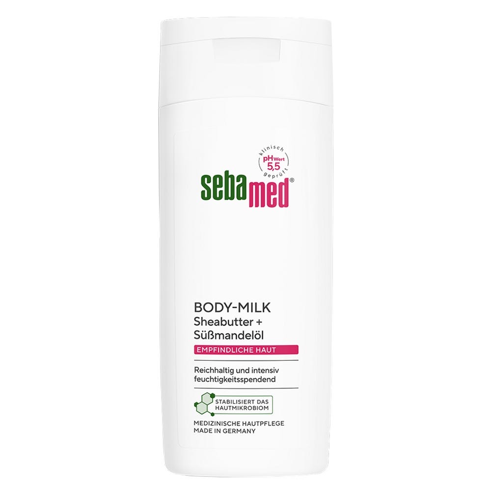 sebamed Body Milk mit Sheabutter Sümandelöl 200 ml