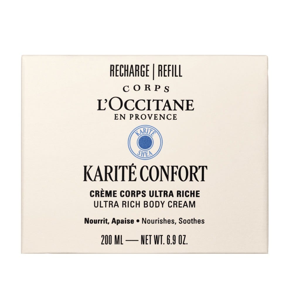 L'Occitane Karité Confort Shea Reichhaltige Body Cream Nachfüllpackung 200 ml