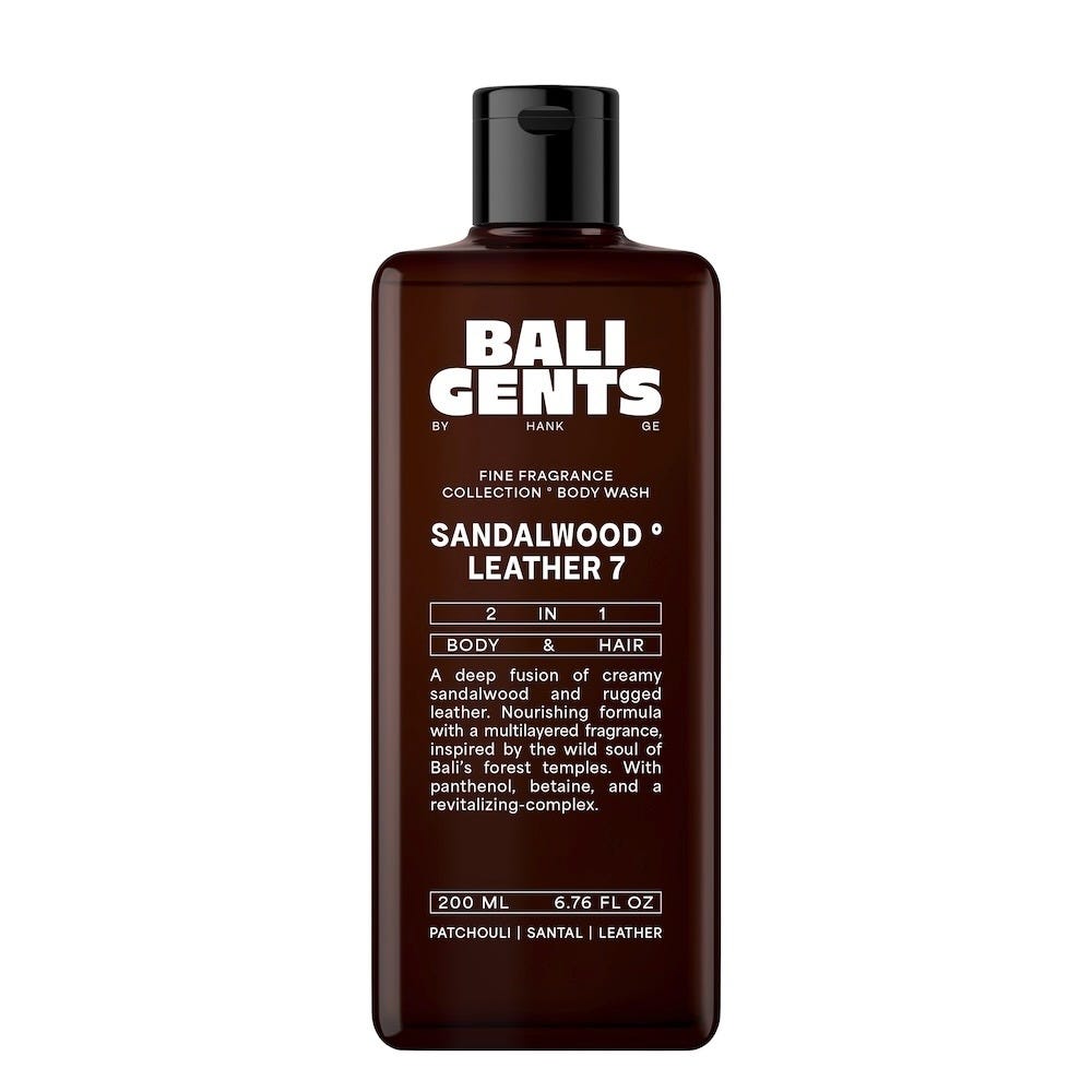 BALI Gents Bodywash Sandalwood Leather 7 200 ml