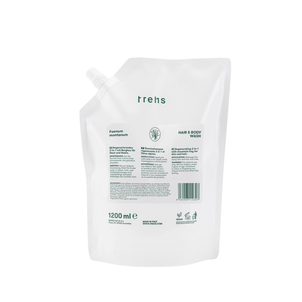 Trehs Foenum Montanum Hair & Body Wash 1200 ml