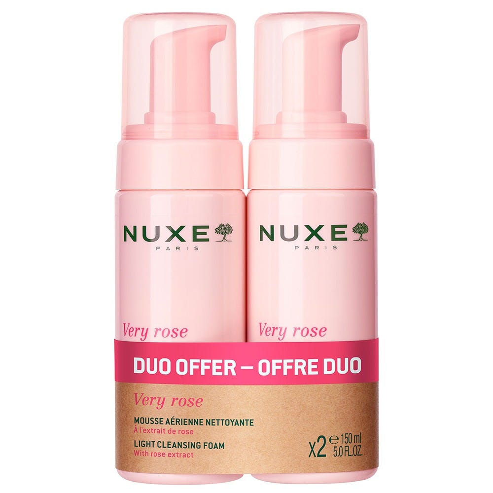 NUXE Very Rose Reinigungsschaum Duo