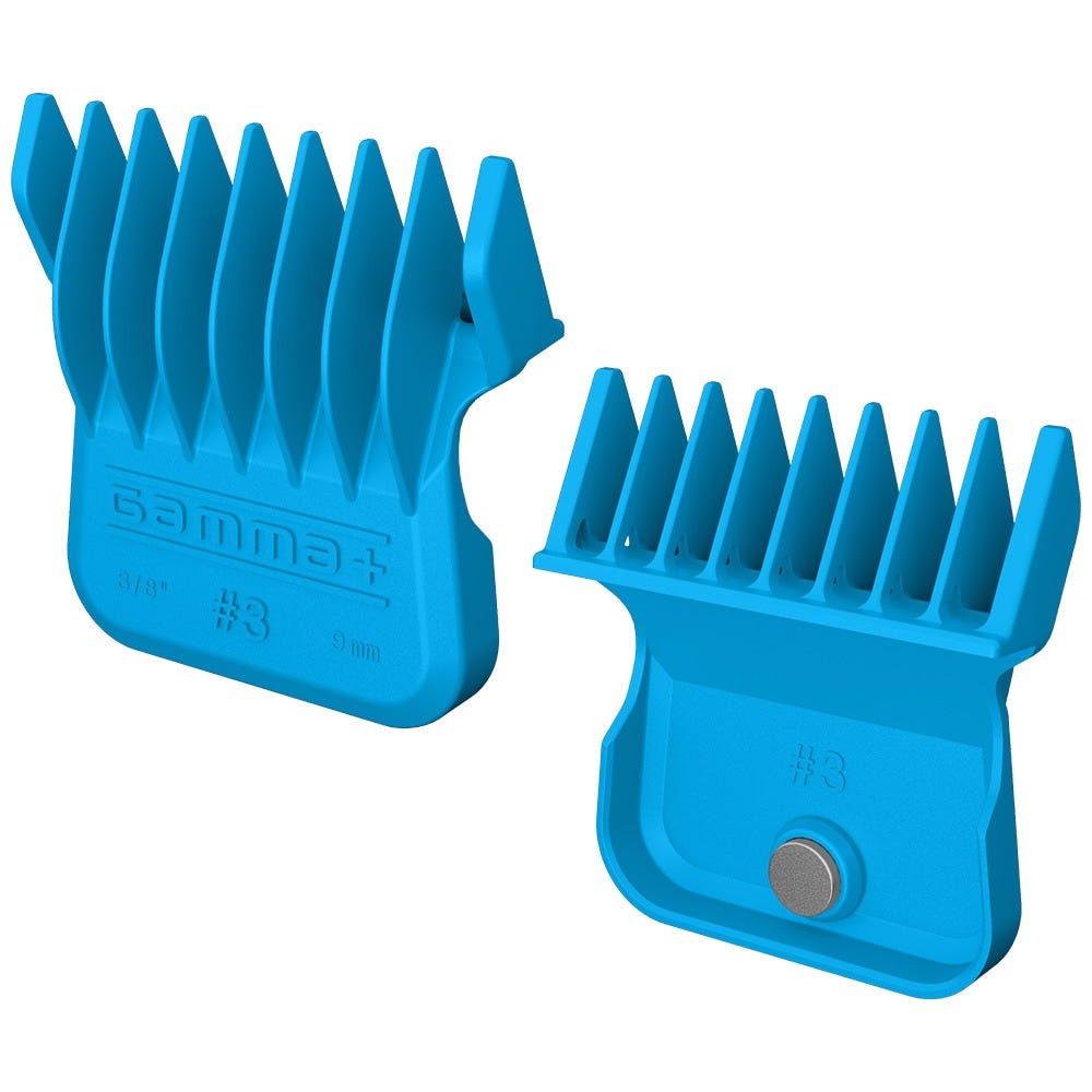 Gamma+ Magnetisches Aufsteckkammset Blau