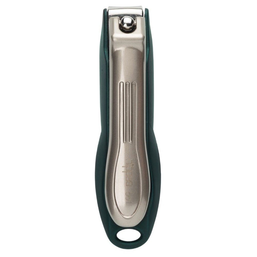 Nippes Premium Nagelknipser mit Nagelfang grün