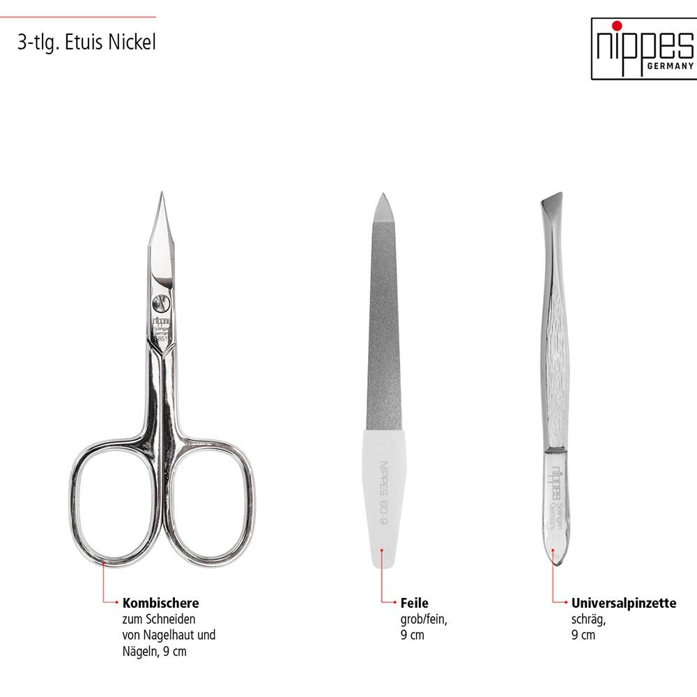 Nippes Maniküre Set Vintage, 3-teilig