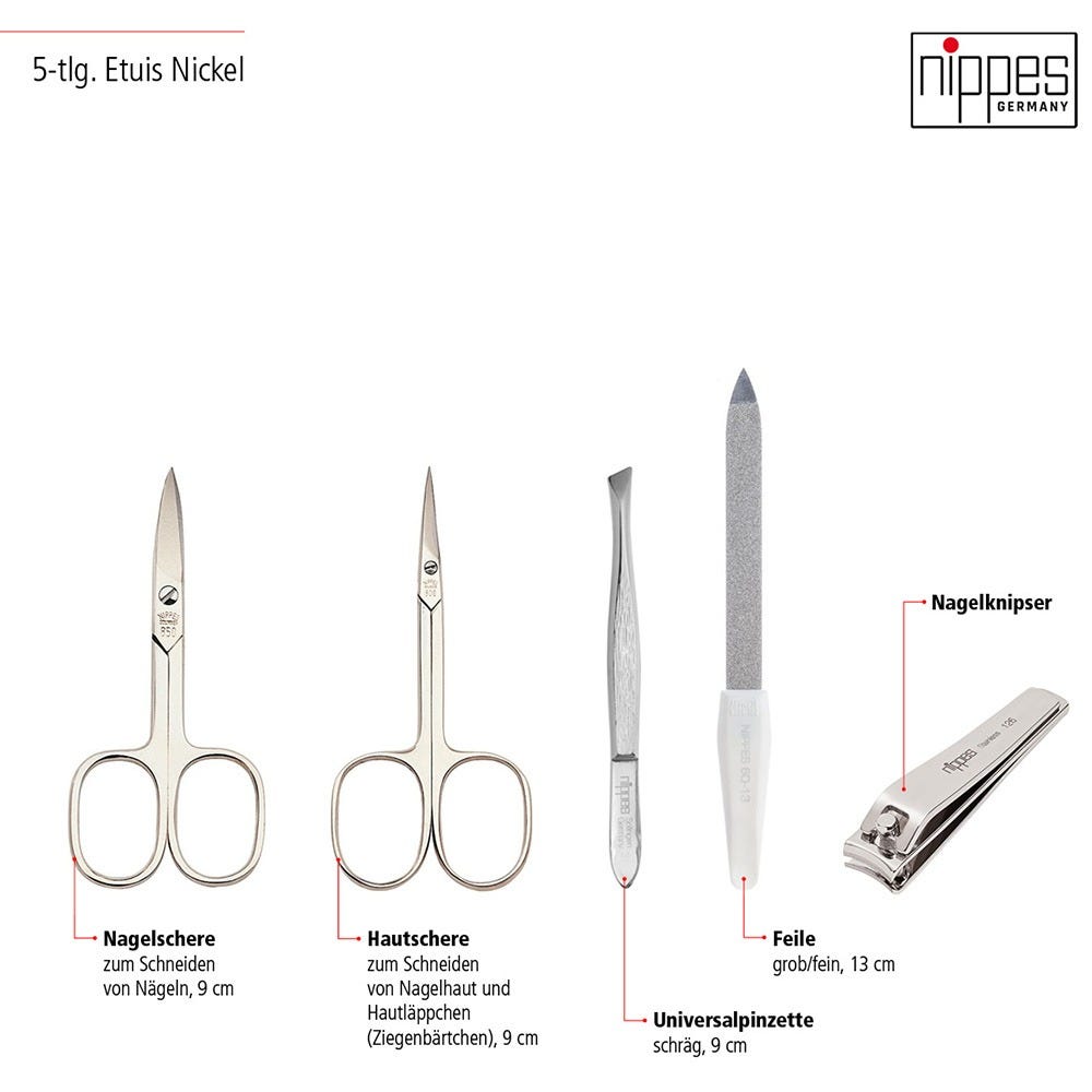 Nippes Maniküre Set Vintage, 5-teilig