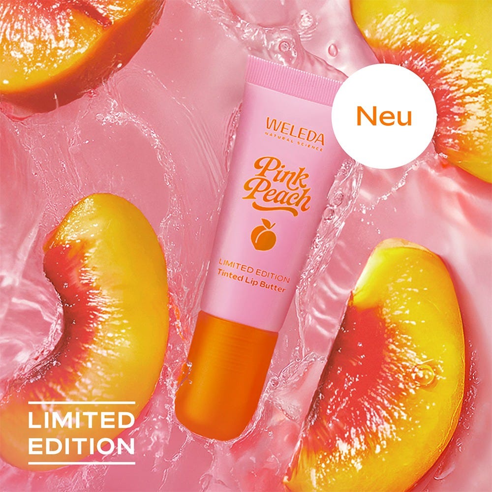 Weleda Pink Peach Lip Balm 7 ml 