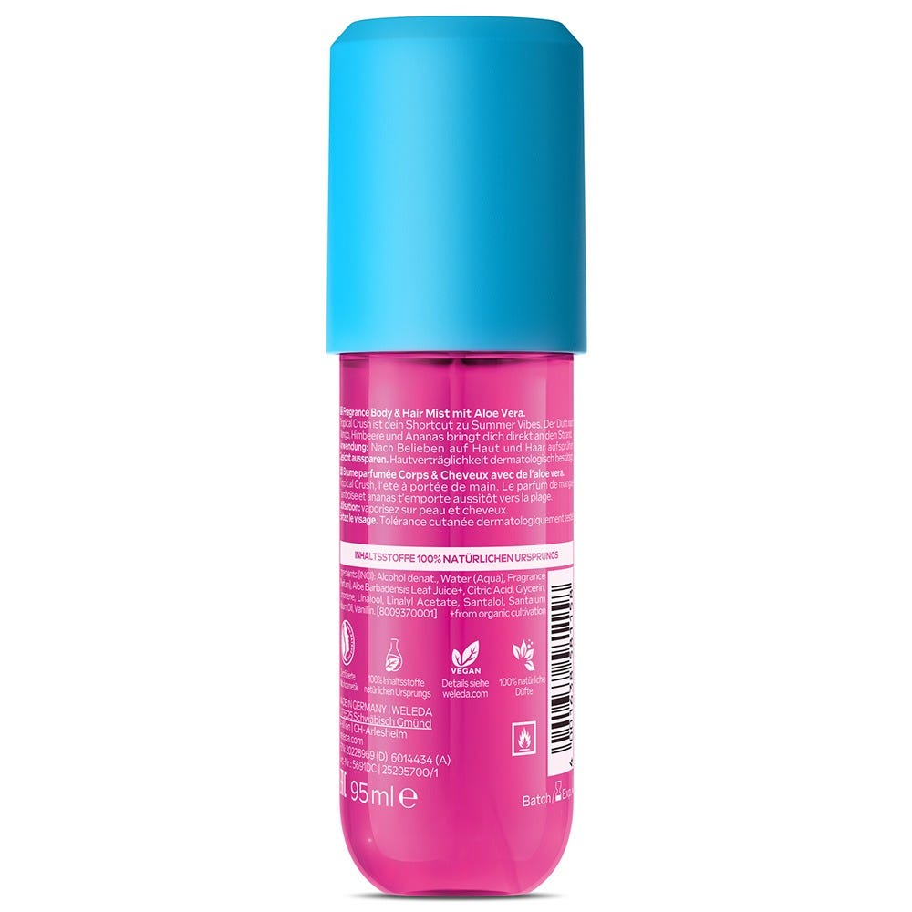 Weleda Fragrance Body & Hair Mist Tropical Crush 95 ml