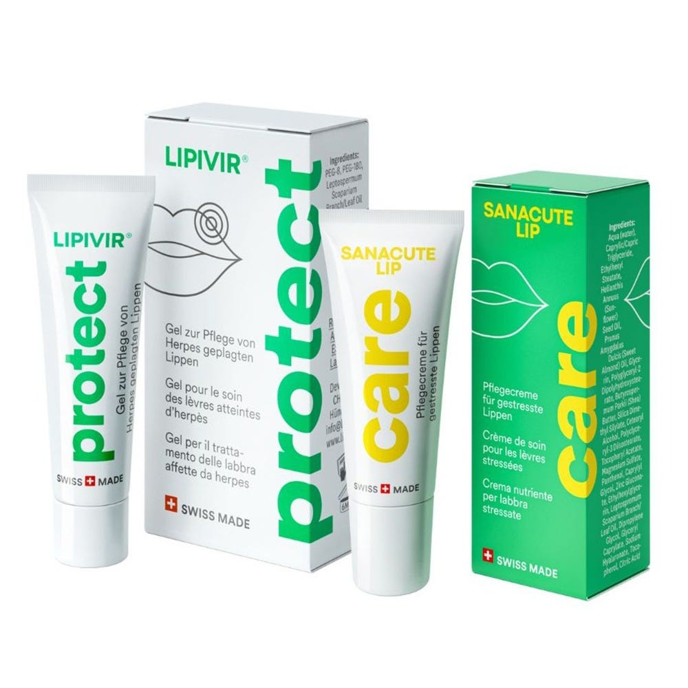 SANACUTE LIP Care LIPIVIR Protect & SANACUTE LIP Care Bundle
